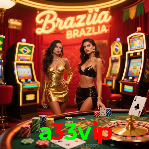 Descubra a Emoção do Cassino Ao Vivo no a33vip